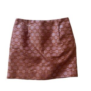 J. Crew Collection Brocade Mini Skirt